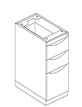 Haworth - Filière fixe sans surface
