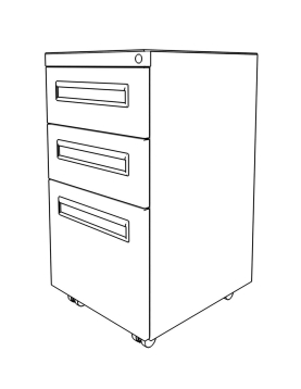 Haworth - Caisson mobile